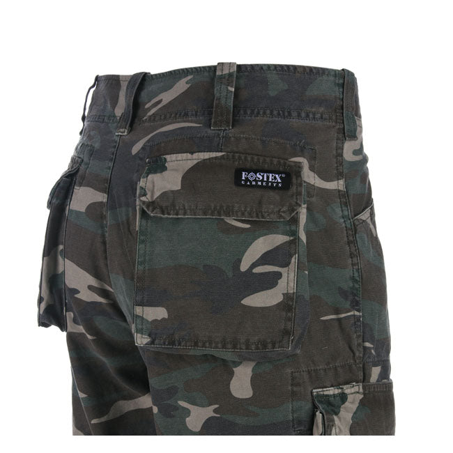 Army Surplus Cargo short woodland stonewashed