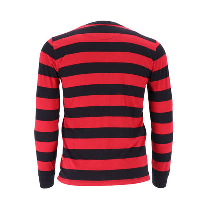 13 1/2 Behind Bars long sleeve red/black