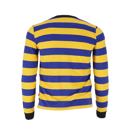 13 1/2 Behind Bars long sleeve yellow/blue