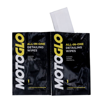 MotoGlo, Try-out detailing wipes