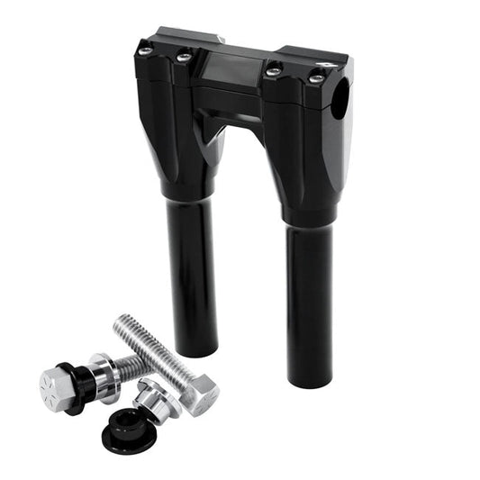 Kraus, Straight Riser set. 8" (200mm) rise. Black