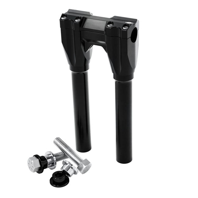 Kraus, Straight Riser set. 10" (250mm) rise. Black