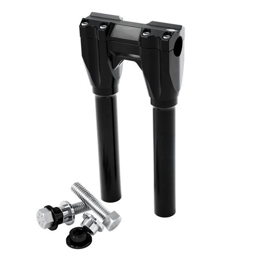 Kraus, Straight Riser set. 10" (250mm) rise. Black