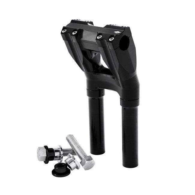 Kraus, Kickback Riser set. 10" (250mm) rise. Black