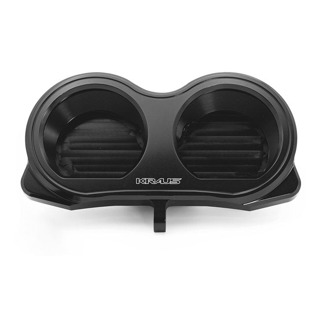 Kraus, Road Glide Gauge Bezel. Standard face. Black