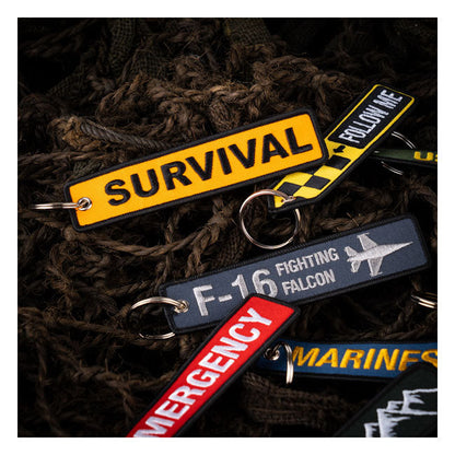 Army Surplus Survival keychain