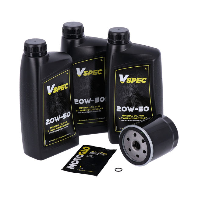 MCS, engine oil service kit 20W50 Mineral