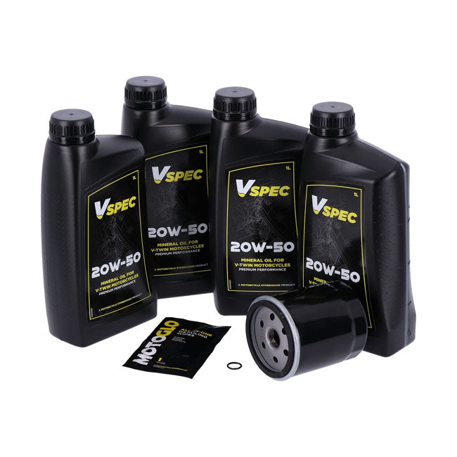 MCS, engine oil service kit 20W50 Mineral