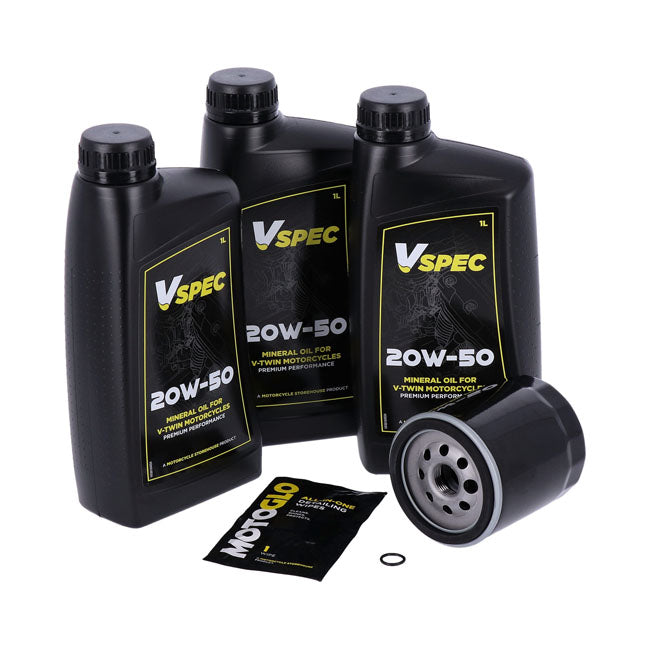 MCS, engine oil service kit 20W50 Mineral