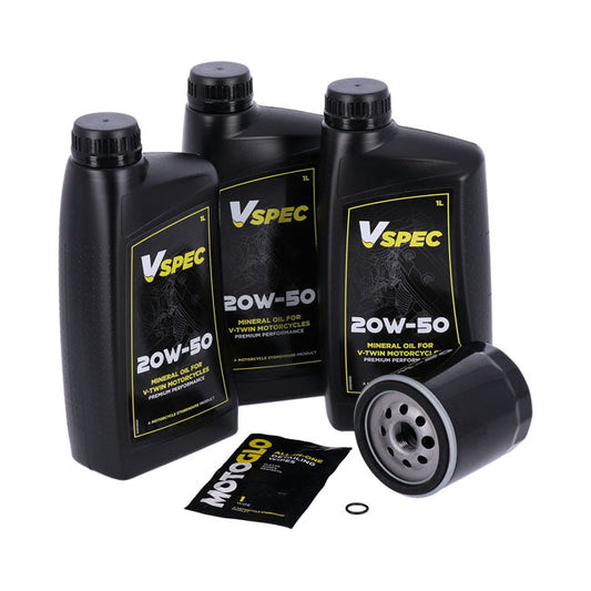 MCS, engine oil service kit 20W50 Mineral