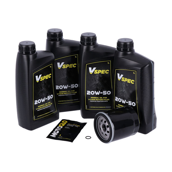 MCS, engine oil service kit 20W50 Mineral