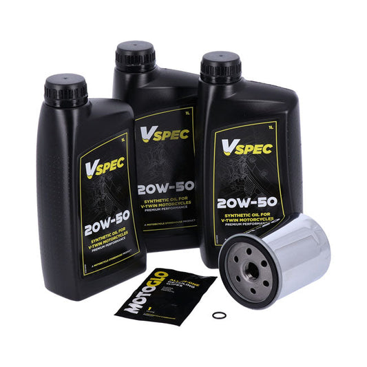 MCS, engine oil service kit 20W50 Synthetic