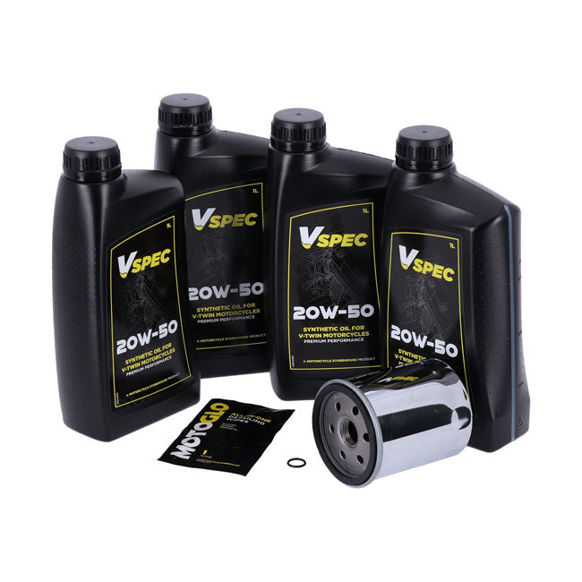 MCS, engine oil service kit 20W50 Synthetic