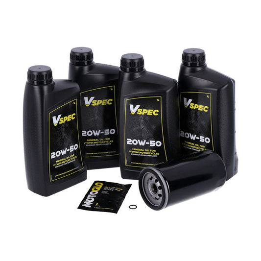 MCS, engine oil service kit. 20W50 Mineral