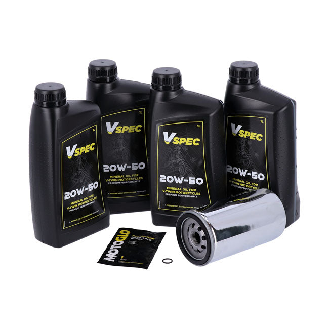 MCS, engine oil service kit 20W50 Mineral