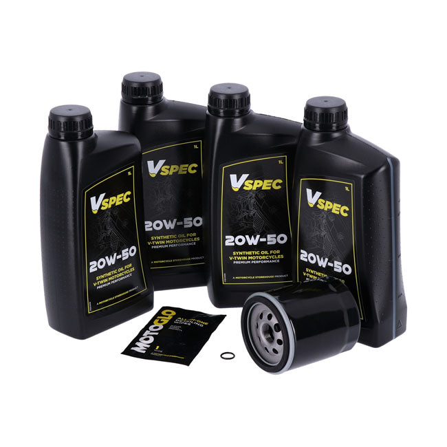 MCS, engine oil service kit 20W50 Synthetic