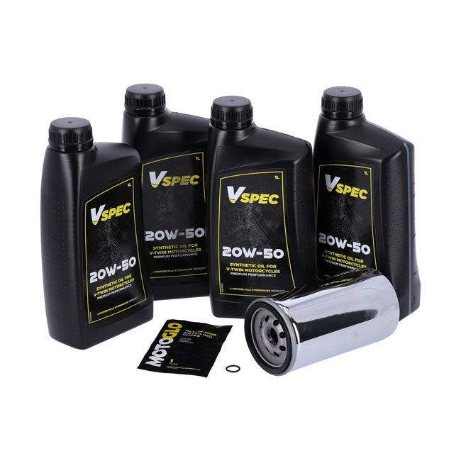 MCS, engine oil service kit 20W50 Synthetic