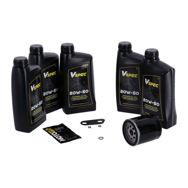 MCS, ''Big Oil'' service kit Full synthetic Black filter