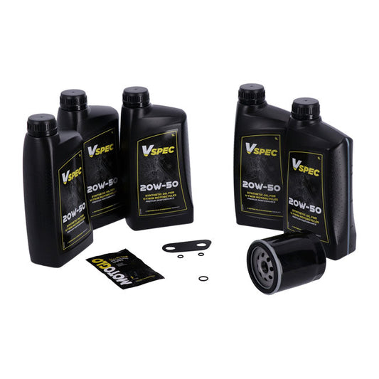 MCS, ''Big Oil'' service kit Full synthetic Black filter