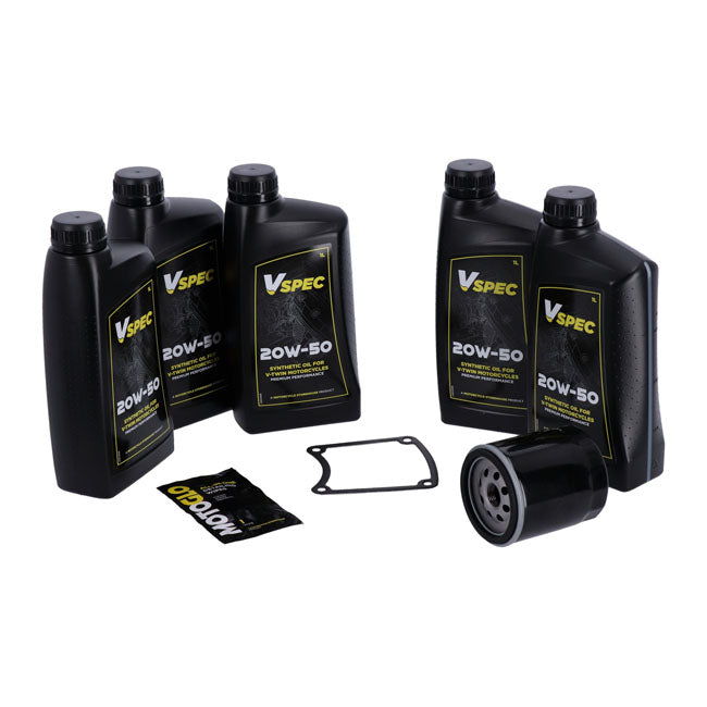 MCS, ''Big Oil'' service kit Full synthetic Black filter