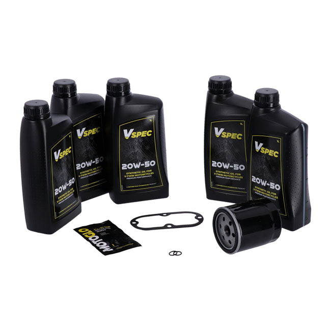 MCS, ''Big Oil'' service kit Full synthetic Black filter