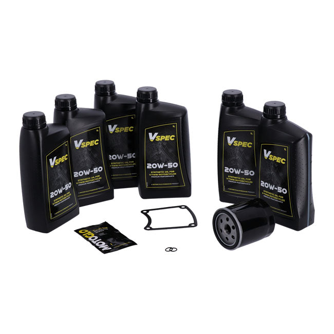 MCS, ''Big Oil'' service kit Full synthetic Black filter