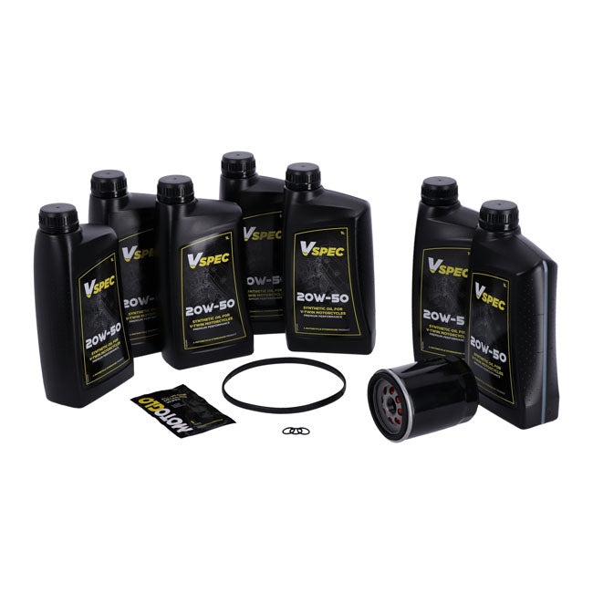 MCS, ''Big Oil'' service kit Full synthetic Black filter