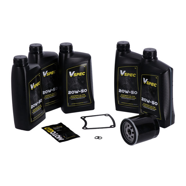 MCS, ''Big Oil'' service kit Full synthetic Black filter