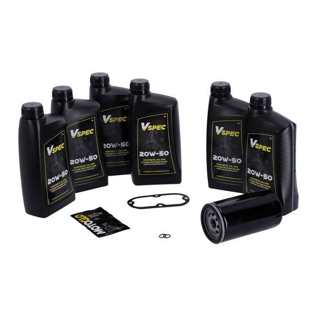 MCS, ''Big Oil'' service kit Full synthetic Black filter