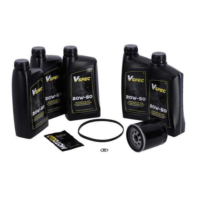 MCS, ''Big Oil'' service kit Full synthetic Black filter