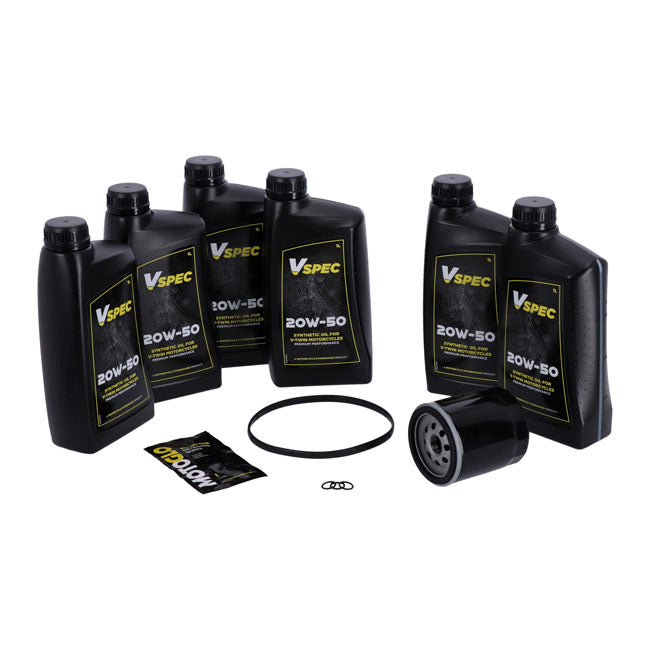 MCS, ''Big Oil'' service kit Full synthetic Black filter