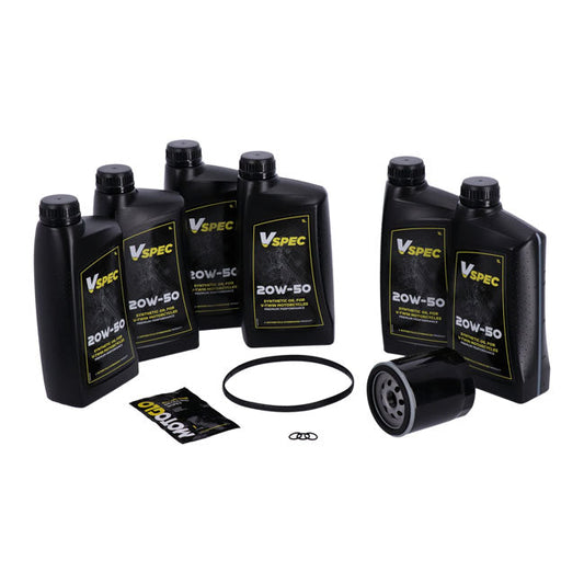MCS, ''Big Oil'' service kit Full synthetic Black filter