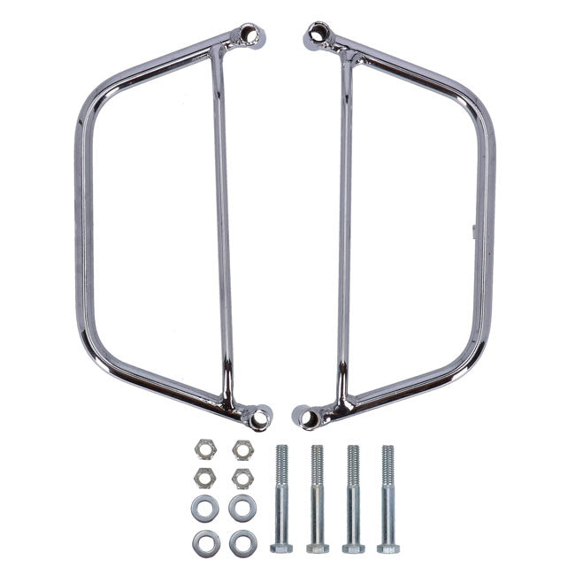 LongRide, saddlebag holder. Chrome