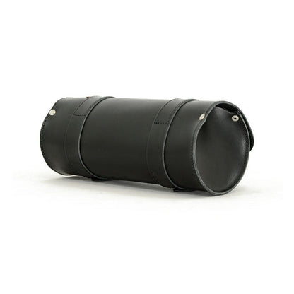 Longride, genuine leather tool roll 4L. Smooth black