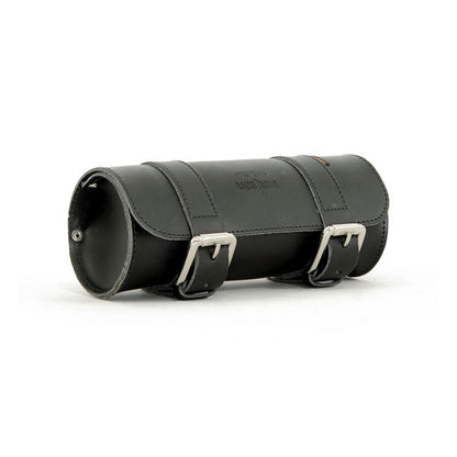 Longride, genuine leather tool roll 2L. Smooth black