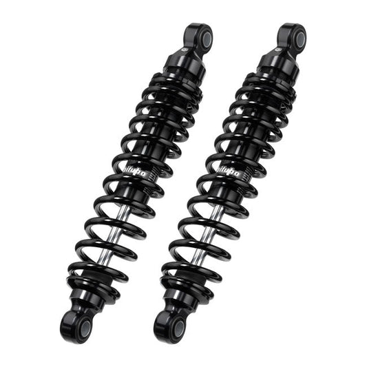 *2 WEEKS EXTRA TRANSIT TIME* Bitubo, WMB dual shock absorber set. Black. 260mm