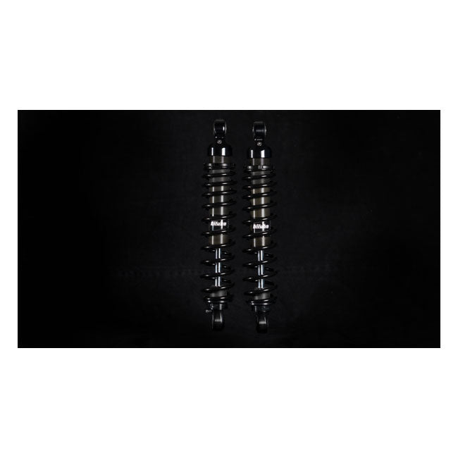*2 WEEKS EXTRA TRANSIT TIME* Bitubo, WME dual shock absorber set. Black. 321mm