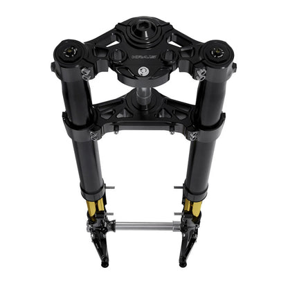 Kraus KR8 Inverted Front End Black - Touring