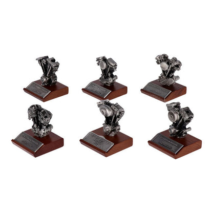 V-Twin Mfg, cast pewter motor model V-Twin engines
