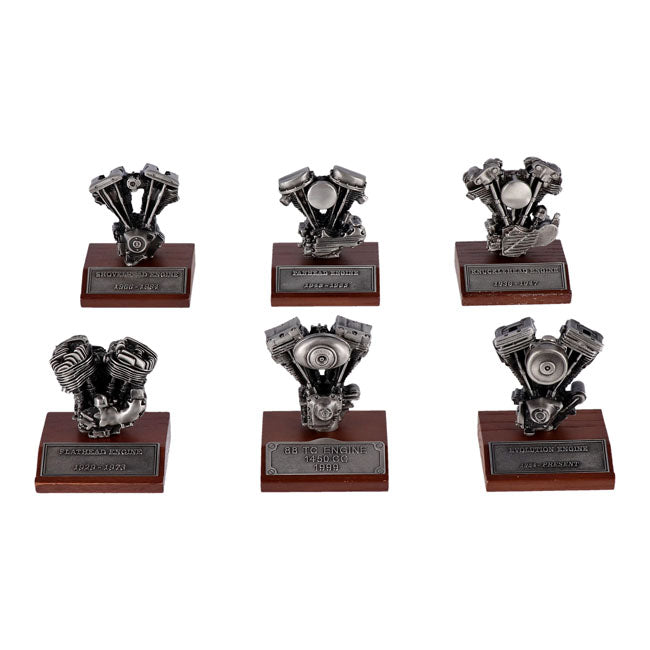 V-Twin Mfg, cast pewter motor model V-Twin engines