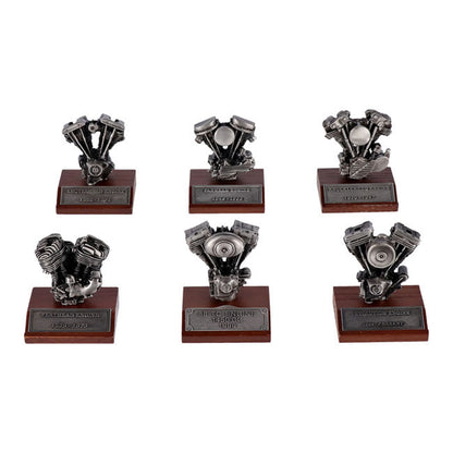 V-Twin Mfg, cast pewter motor model V-Twin engines