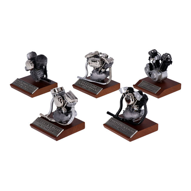 V-Twin Mfg, cast pewter motor model V-Twin engines