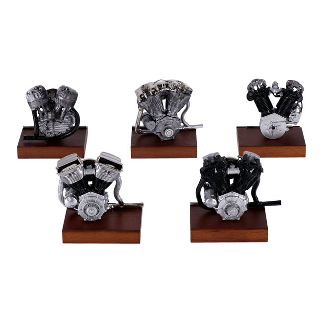 V-Twin Mfg, cast pewter motor model V-Twin engines