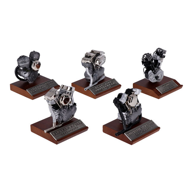 V-Twin Mfg, cast pewter motor model V-Twin engines