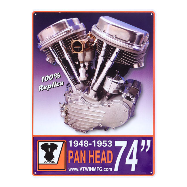 V-Twin Mfg, motor plaque V-Twin engine models