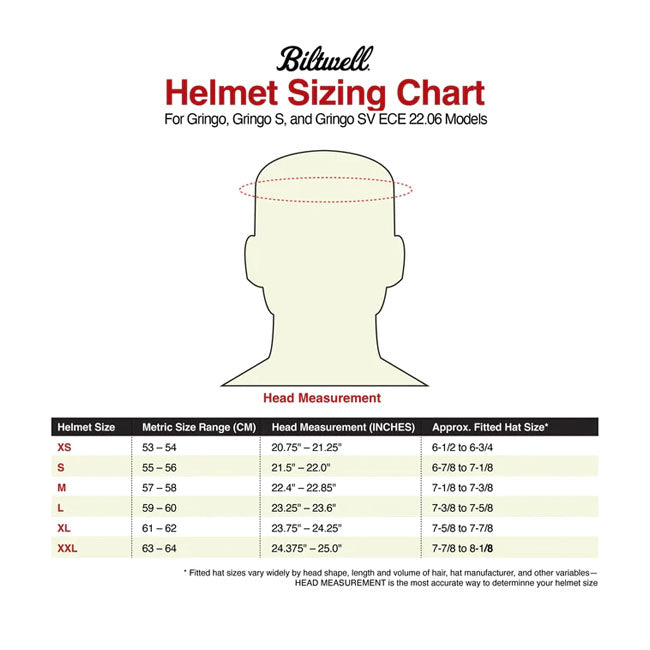 Biltwell Gringo / S / SV 22.06 cheek pad set - 33mm