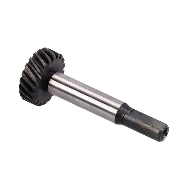 Drive gear shaft, oil pump