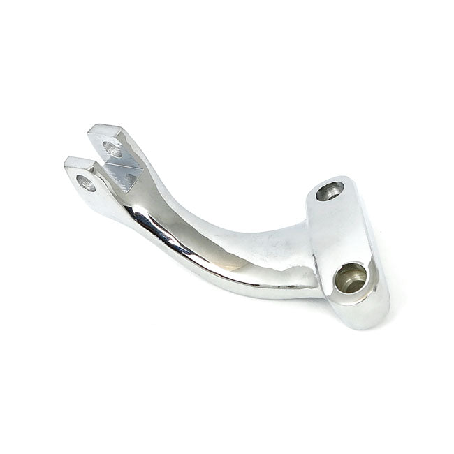 XL rider foot peg bracket, left