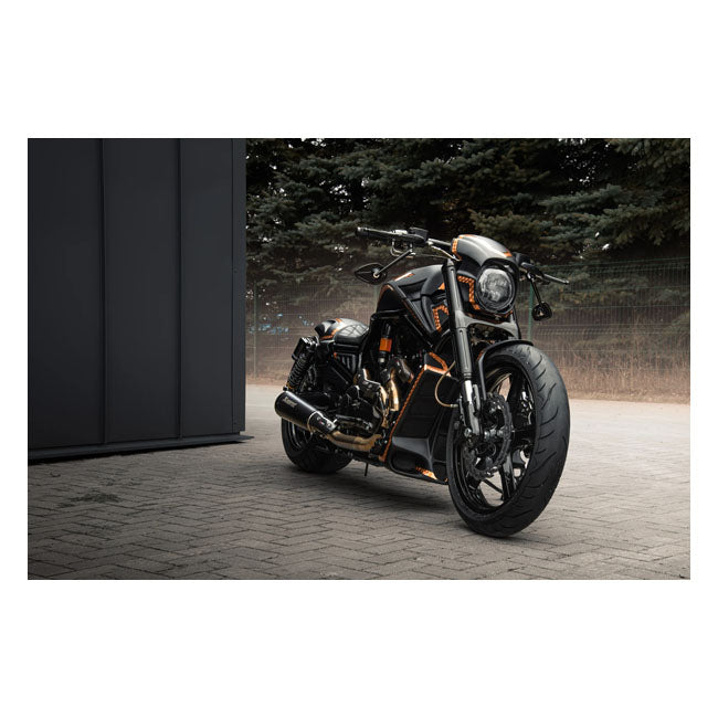 Killer Custom, Black LED Headlight Kit V-Rod ''Night Ride''
