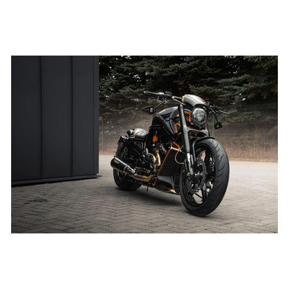 Killer Custom, Black LED Headlight Kit V-Rod ''Night Ride''